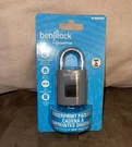 Benjilock By Hampton BL40002MG Fingerprint Padlock Brand New. Fixed Price $17.99.