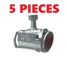 Pcs. Halex 26571 Flexible Mc Snap-in Connector 1/2" Ko, 3/8 In, Steel. Fixed Price $24.95.