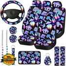 Riakrum Mushroom Car Seat Covers Full Set Colorful. Fixed Price $54.99.