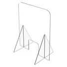 Usa Industrials BULK-PD-111 Sneeze GUARD,POLYCARBONATE,CLEAR,PK12 56KX12. Fixed Price $1519.05.