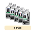 (5 Pack) Mobil Advanced Fuel Economy Full Synthetic Motor Oil 0W-16, Quart. Fixed Price $40.90.