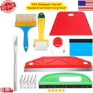 Wallpaper Smoothing Tool Kit Squeegee Roller Brush Knife For Vinyl Wrap. Fixed Price $40.99.