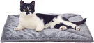 Furhaven 22.0"L 17.0"W 0.3"TH, Thermanap Pad - Quilted Faux (gray). Fixed Price $21.55.
