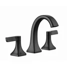 Kohler Riverly Widespread Bathroom Sink Faucet Matte Black Finish. Fixed Price $72.00.
