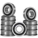 Flanged Ball Bearings Id 3/4" X Od 1-3/8" 10 Pack Lawn Mower Carts Wheelbarrows. Fixed Price $28.82.