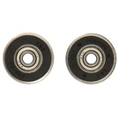 Crl 1-1/4" Dia Sealed Ball Bearing Rollers Pair For Sliding Doors Windows. Fixed Price $16.12.