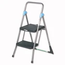 Cosco 11829GGB 300 Lbs. Capacity Commercial 2-STEP Folding Stool Gray New. Fixed Price $124.99.