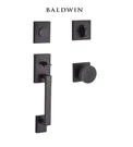Baldwin Jolla Full Dummy Sectional Handleset With Non-turning Interior. Fixed Price $199.95.