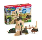 Schleich Conquest Of The Dino Temple Mega Set. Fixed Price $128.51.