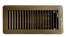 Hbw Rv And Home Brown Stamped Steel Floor Diffuser/register With Damper. Fixed Price $24.99.