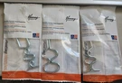 3 Sets Of Kenney KN879/11 Screw Mount Double Curtain Rod Support Hook 2 To. Fixed Price $6.99.