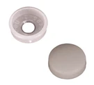 Rv Designer H601 Snap Screw Covers, White, With Collar, Pack Of 14. Fixed Price $9.31.