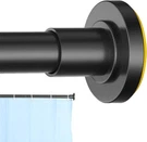 31-80 Inch Tension Shower Curtain Rod Stainless Steel Adjustable Black. Fixed Price $21.95.