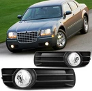 2005-2010 Fog Lights Pair For Chrysler 300 W/ Bezel+wiring+switch Kit Clear Lens. Fixed Price $51.99.