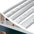 Self-adhesive Flexible Chair Rail Classic Wall Molding Pvc Decorative White T.... Fixed Price $37.05.