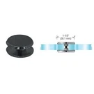 C.r. Laurence MC112BL Crl Black Anodized Aluminum Mini Mall Front Clamp. Fixed Price $35.00.