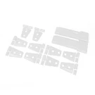 Jimen Compatible With Jk & Unlimited Door 2007-2018, 34PCS White. Fixed Price $100.11.