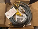Universal Natural Gas Grill Conversion Kit 1008106712 10' Hose Brass Coupler. Fixed Price $33.99.