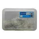 Sharp Tank Clear Ceiling Hooks Hinged Lexon 40 Pack Plastic Metal Hangers. Fixed Price $12.97.