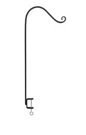 Achla SFP-01 Deck Rail Shepherd's Pole With Clamp, Black New In Box. Fixed Price $19.99.
