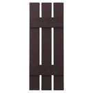 Ply Gem 12 X 31 Polypropylene 3-BOARD Open And Batten Shutters, Pair. Fixed Price $39.99.