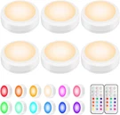 Remote Control Led Puck Lights For Cabinets & Closets - Wireless Lighting. Fixed Price $18.67.