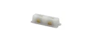 Crl 7/16" Flat Edge Tandem Brass Window Roller Assembly With 3/8" Wide Housing. Fixed Price $30.00.