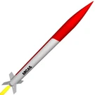 Semroc Flying Model Rocket Kit Pro Arcas SEM-KS-5 Discontinued. Fixed Price $112.79.