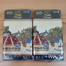 Lot Of 2 - Village Basket Birdhouse Apple Wall Border Decorative 7"X15' Each New. Fixed Price $8.22.