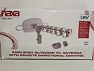 Naxa NAA-351 Amplified Outdoor Antenna W/ Remote Directional Control Hdtv Nib. Fixed Price $52.00.