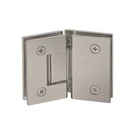 Brixwell Glass To Shower HINGE,135 Degree,brushed Nickel Finish. Fixed Price $80.09.