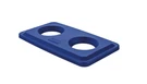 Suncast Bottle And Recycling Slot For 23 Gallon Slim Trash Cans Snap Blue. Fixed Price $7.44.