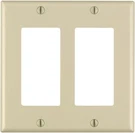Leviton 80409-I Decora Gfci 2-GANG Wallplate Faceplate Thermoset Ivory Box Of 25. Fixed Price $27.94.