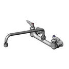 T&s Brass 8" Wall Mount Workboard Mixing Faucet W/ 14" Swing Spout. Fixed Price $174.64.