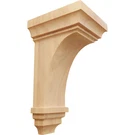 Ekena Millwork CORW06X06X12JERO Large Jefferson Wood Corbels 6W 3/4D 12H. Fixed Price $131.43.