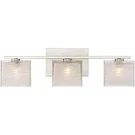 Quoizel WCP8603BN Open Box Westcap Bathroom Vanity Light Brushed Nickel. Fixed Price $145.00.