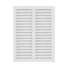 12" X 16" Aluminum Vent Cover Air Grille Hvac Louvered Silver Tone. Fixed Price $27.24.