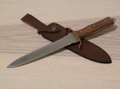 12 Commando Dagger Spear Point Double Edge Full Tang Wood Handle Brass Guard. Fixed Price $15.90.