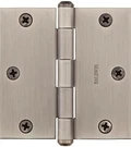 Baldwin 9BR7025-005 3.5" Matte Antique Nickel Square Hinge. Fixed Price $9.95.
