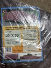T.w Evans Cordage B2030 20-FEET By 30-FEET Buffalo Poly Tarp, Brown. Fixed Price $37.98.