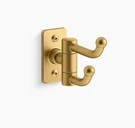 Kohler K-35927-2MB Double Robe Hook,vibrant Brushed Moderne Brass *new*. Fixed Price $92.00.