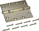 Baldwin 1051150INRP Non Removable Square Ball Bearing Mortise Hinge,satin Nickel. Fixed Price $45.00.