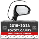 Passenger Side Mirror For Toyota Camry - Powered, Heated, Manual Fold, Convex. Fixed Price $99.74.