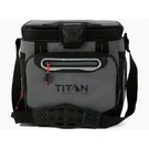 Arctic Zone Titan Deep Freeze Zipperless Hardbody Cooler Bag Grey 16 Can. Fixed Price $25.00.