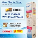 X 4396508 Fridge Filter Aqua Blue H20. Fixed Price $63.95.