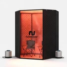 Nurecover Portable Steam Sauna Tent Full Body Home Spa Red Light Therapy Indoor. Fixed Price $209.99.
