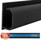 Electriduct Cable Raceway Black Self-adhesive J Channel 46" Pack. Fixed Price $99.00.