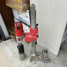 Milwaukee 4096 Dymodrill Concrete Core Drilling Rig With Stand. Fixed Price $1450.00.