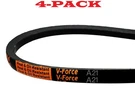 4-PACK! A68 Mvp Industrial 4L700 V-force Premium V-belt 1/2" W 70" L, 5/16 Thick. Fixed Price $48.62.