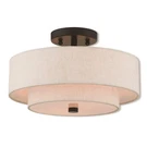 Livex Lighting Claremont Flush Mount English Bronze 51083-92. Fixed Price $173.96.